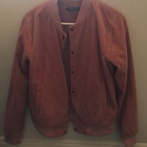 Brandy Melville pink corduroy jacket